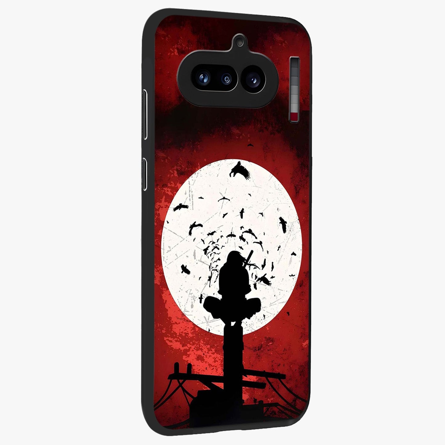 It Comes In Waves Quote Glass Case upright view showcasing calm wave artwork with motivational quote theme.