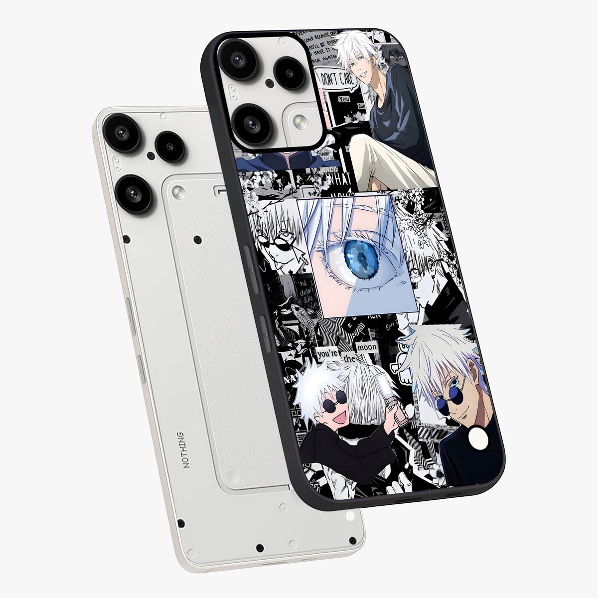 Infinity Sorcerer Chaos Glass Case displayed in angled mockup highlighting powerful magical design with fantasy aesthetic style.