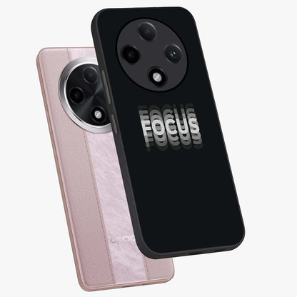 Focus Mode On Glass Case For Oppo F27 Pro Plus
