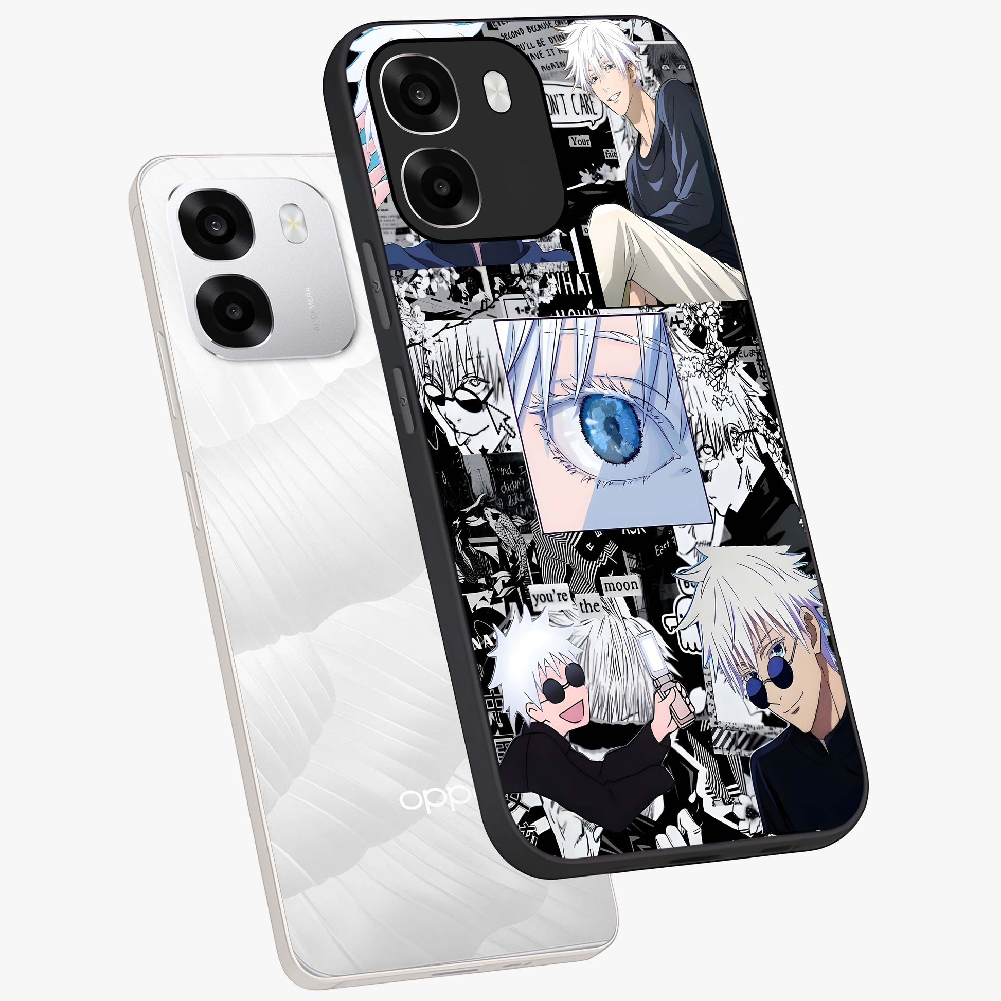 Infinity Sorcerer Chaos Glass Case displayed in angled mockup highlighting powerful magical design with fantasy aesthetic style.
