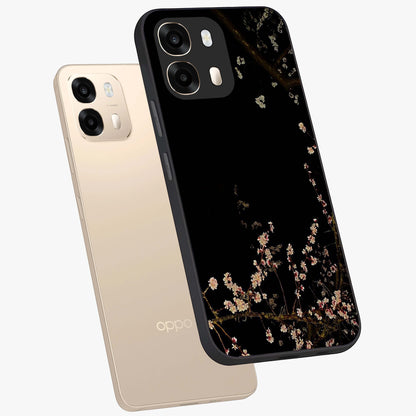 Petal Moon Light With Custom Name Glass Case displayed in angled mockup highlighting delicate petal design with custom name feature.