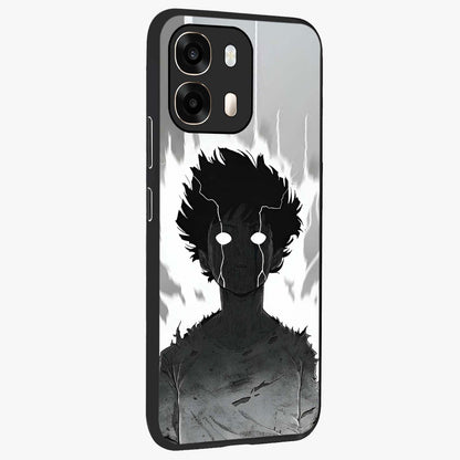 Awakened Inner Rage Glass Case upright view showcasing dramatic artwork with strong expressive aesthetic.