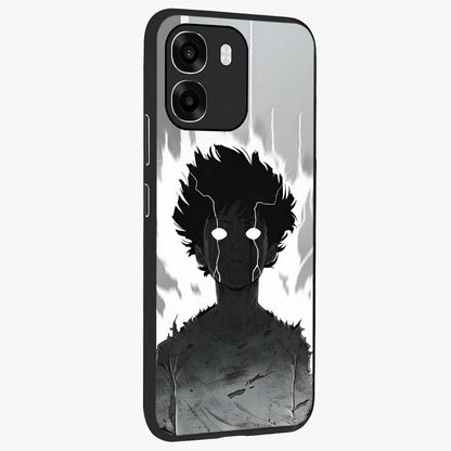 Awakened Inner Rage Glass Case upright view showcasing dramatic artwork with strong expressive aesthetic.