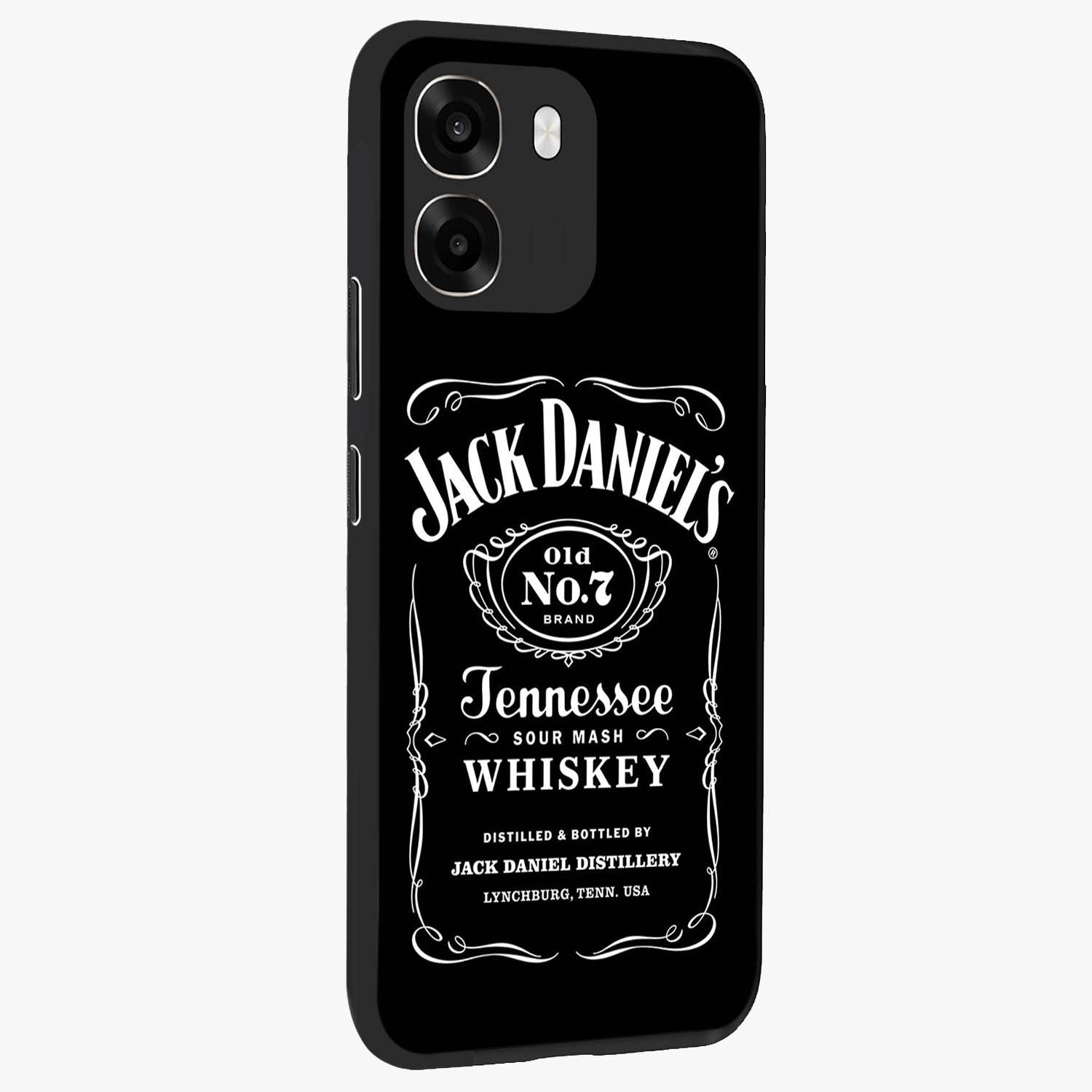 Vintage Whiskey Heritage Glass Case upright view showcasing stylish vintage whiskey artwork with timeless bar culture theme.