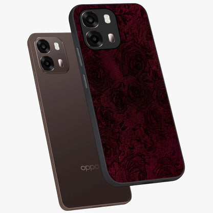 Crimson Fade Flow Glass Case displayed in angled mockup highlighting smooth gradient design with modern aesthetic style.