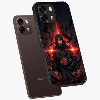 Focused Blade Discipline Glass Case displayed in angled mockup highlighting clean minimal text artwork with modern aesthetic style.