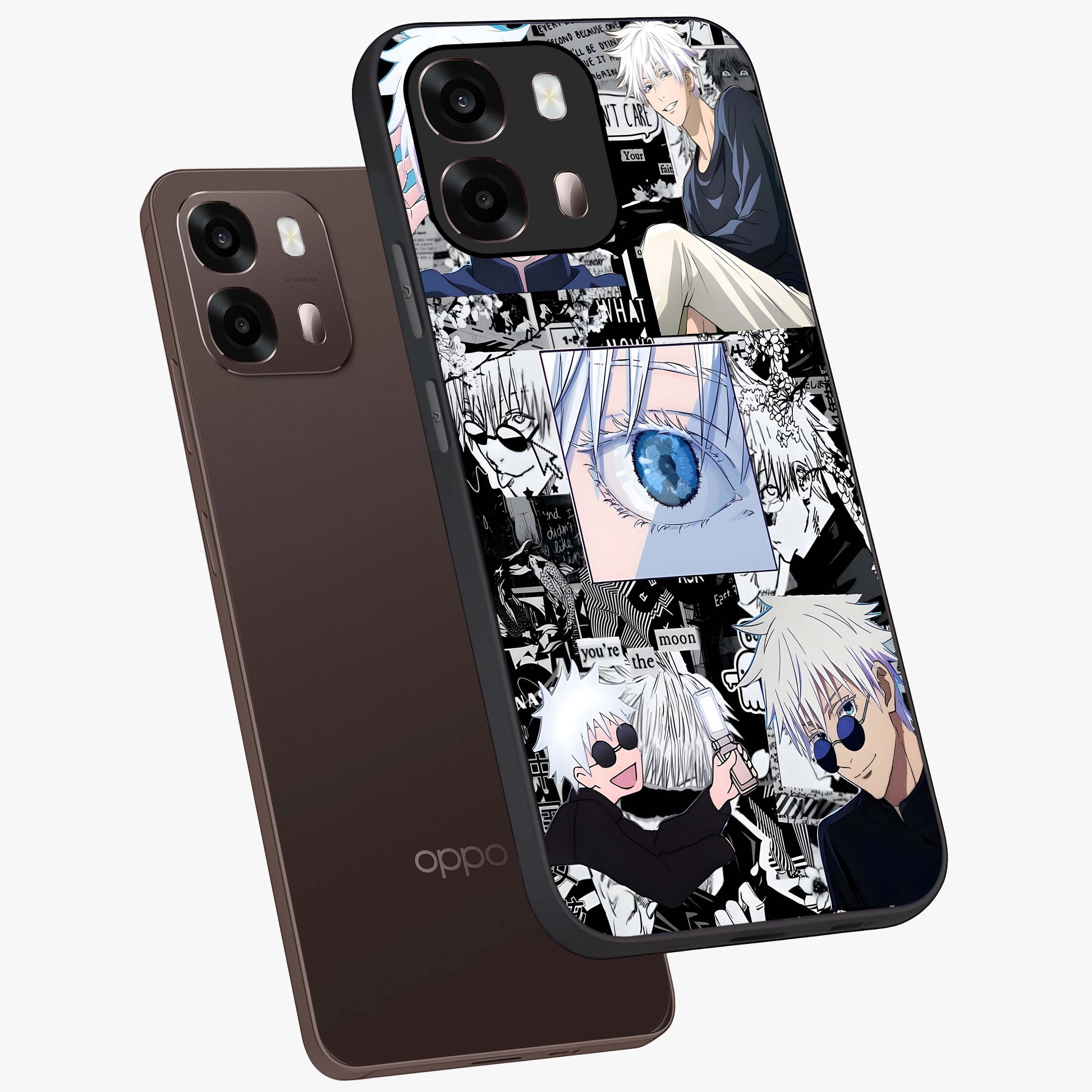 Infinity Sorcerer Chaos Glass Case displayed in angled mockup highlighting powerful magical design with fantasy aesthetic style.