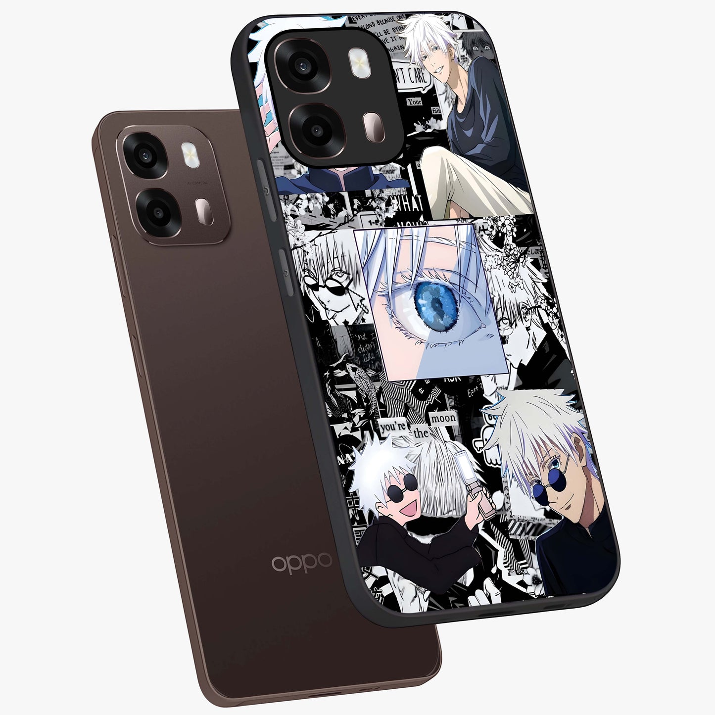 Infinity Sorcerer Chaos Glass Case displayed in angled mockup highlighting powerful magical design with fantasy aesthetic style.