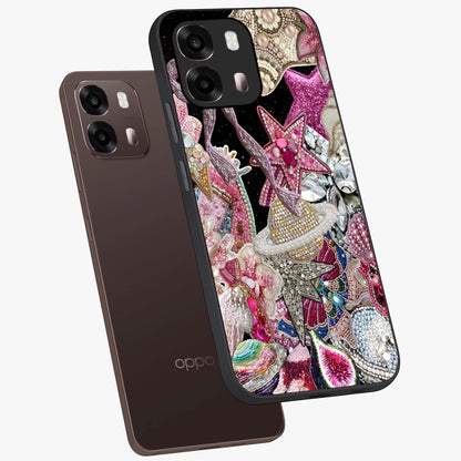 Starlit Jewel Dream Glass Case displayed in angled mockup highlighting glowing celestial jewel design with dreamy aesthetic.