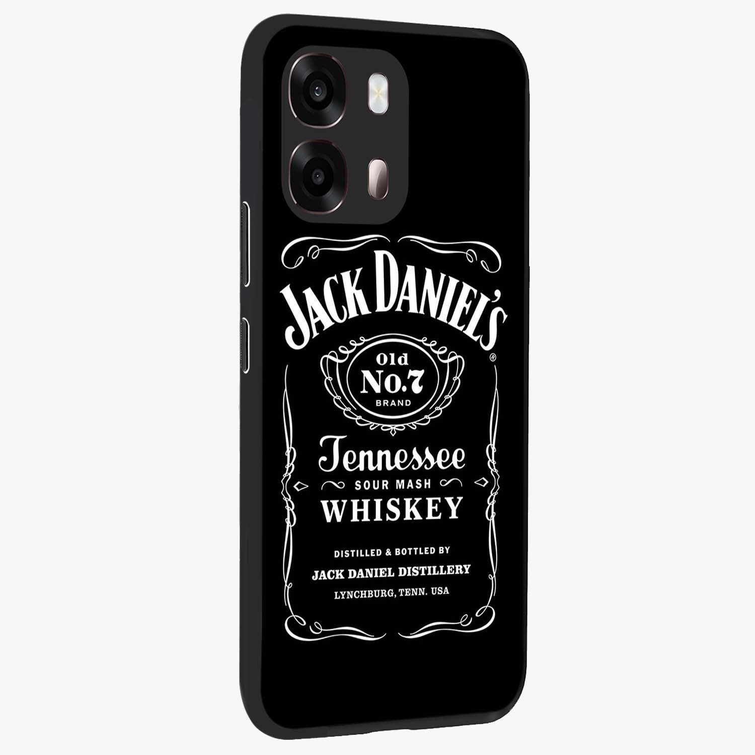 Vintage Whiskey Heritage Glass Case upright view showcasing stylish vintage whiskey artwork with timeless bar culture theme.