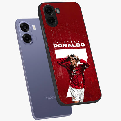 Goal Celebration Legacy Glass Case displayed in angled mockup highlighting energetic sports celebration design with bold athletic theme.