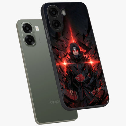 Focused Blade Discipline Glass Case displayed in angled mockup highlighting clean minimal text artwork with modern aesthetic style.