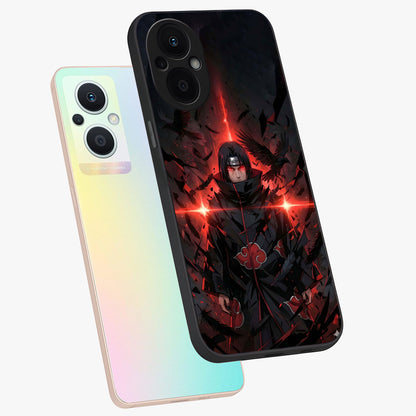 Focused Blade Discipline Glass Case displayed in angled mockup highlighting clean minimal text artwork with modern aesthetic style.