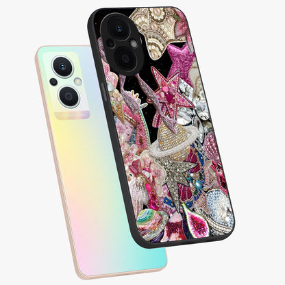 Starlit Jewel Dream Glass Case displayed in angled mockup highlighting glowing celestial jewel design with dreamy aesthetic.
