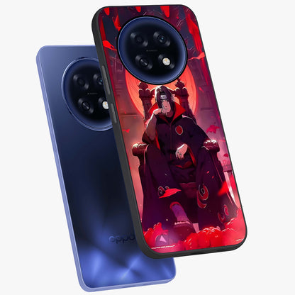 Blood Moon Sovereign Glass Case displayed in angled mockup highlighting dark celestial moon design and dramatic theme.