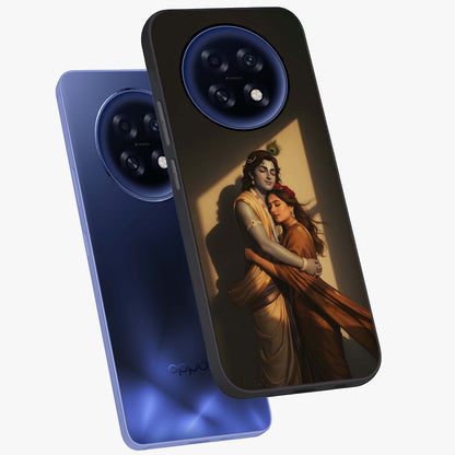 Divine Eternal Love Glass Case displayed in angled mockup highlighting elegant divine inspired design with peaceful aesthetic.