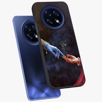 Divine Touch Eternal Glass Case displayed in angled mockup highlighting elegant divine inspired design with calm aesthetic style.