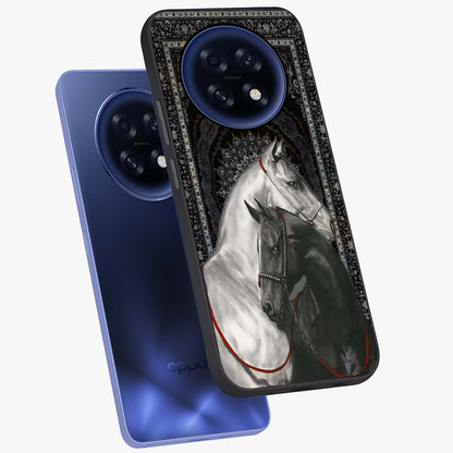 Majestic Ride Legacy Glass Case displayed in angled mockup highlighting sleek vehicle design with bold racing aesthetic.
