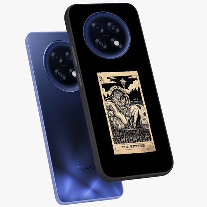 The Empress Glass Case displayed in angled mockup highlighting elegant royal design with majestic aesthetic style.