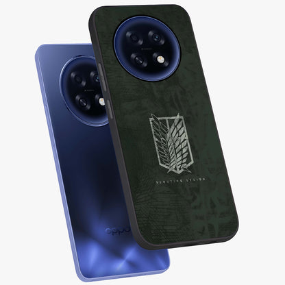 Wings Of Freedom Glass Case displayed in angled mockup highlighting graceful wing design with inspirational aesthetic.