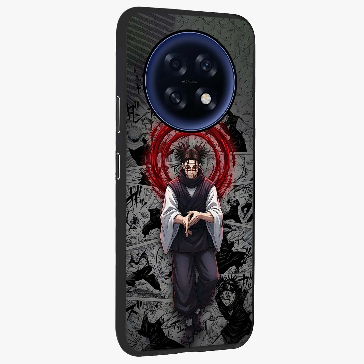 Cursed Ritual Ascension Glass Case upright view showcasing powerful ascension artwork with dark fantasy theme.