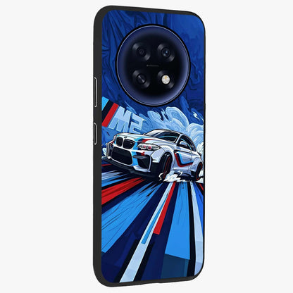 Drift Power Rush Glass Case upright view showcasing high speed racing artwork with bold automotive theme.