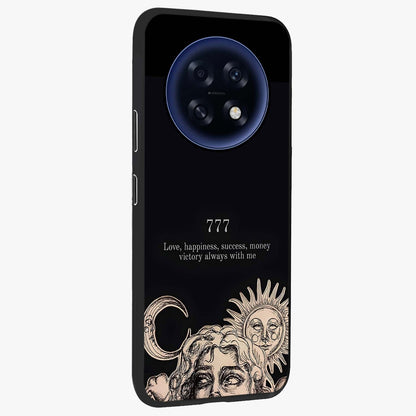 Mystic Victory Aura Glass Case upright view showcasing powerful victory themed artwork with spiritual energy vibe.