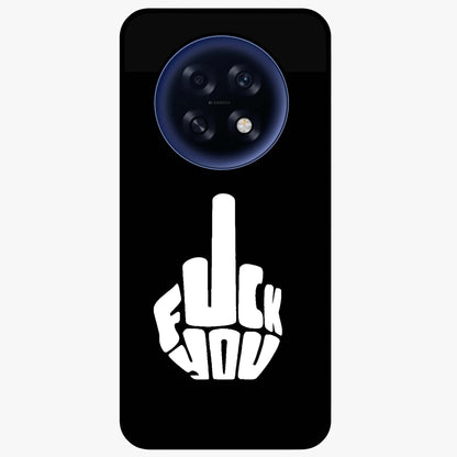Rebel Mode On Glass Case showing flat back view with bold rebellious typography artwork and glossy glass finish.