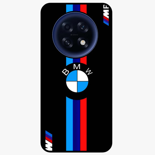 Turbo BMW Beast Glass Case showing flat back view with high performance sports car artwork and glossy glass finish.