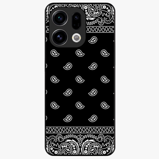 Retro Rebel Threads Glass Case showing flat back view with vintage street style artwork and glossy glass finish.