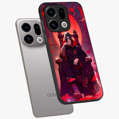 Blood Moon Sovereign Glass Case displayed in angled mockup highlighting dark celestial moon design and dramatic theme.