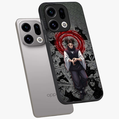 Cursed Ritual Ascension Glass Case displayed in angled mockup highlighting mystical ritual illustration with supernatural aesthetic.