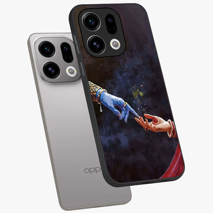 Divine Touch Eternal Glass Case displayed in angled mockup highlighting elegant divine inspired design with calm aesthetic style.