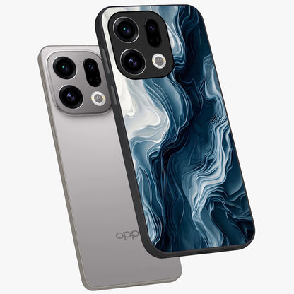 Ethereal Paper Marble Glass Case displayed in angled mockup highlighting elegant marble pattern with modern aesthetic style.