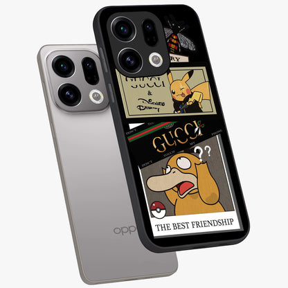 Gucci Play Mashup Glass Case displayed in angled mockup highlighting stylish fashion mashup design with bold aesthetic.