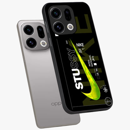 Neon Street Edition Glass Case displayed in angled mockup highlighting vibrant urban design with bold street aesthetic.