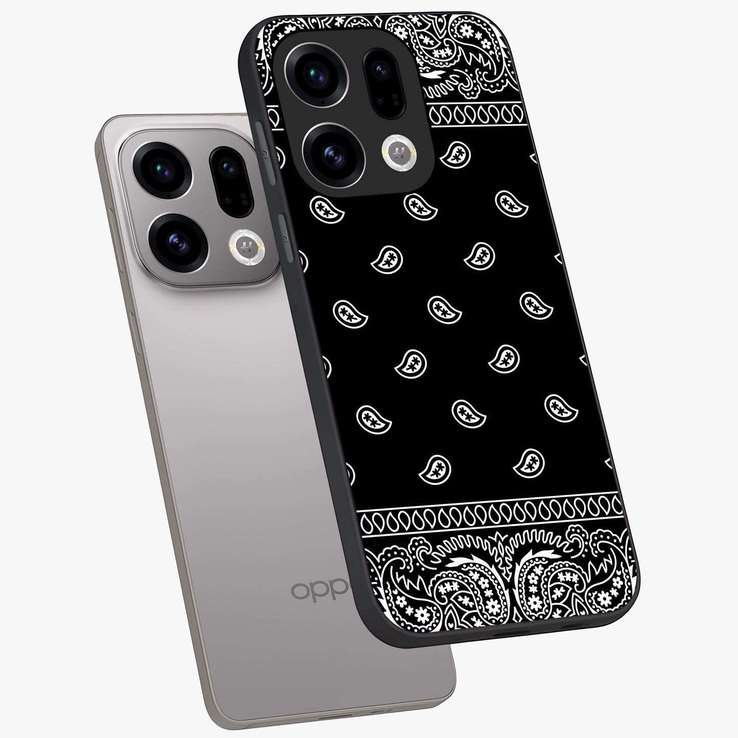 Retro Rebel Threads Glass Case displayed in angled mockup highlighting retro inspired graphic design with rebellious aesthetic.