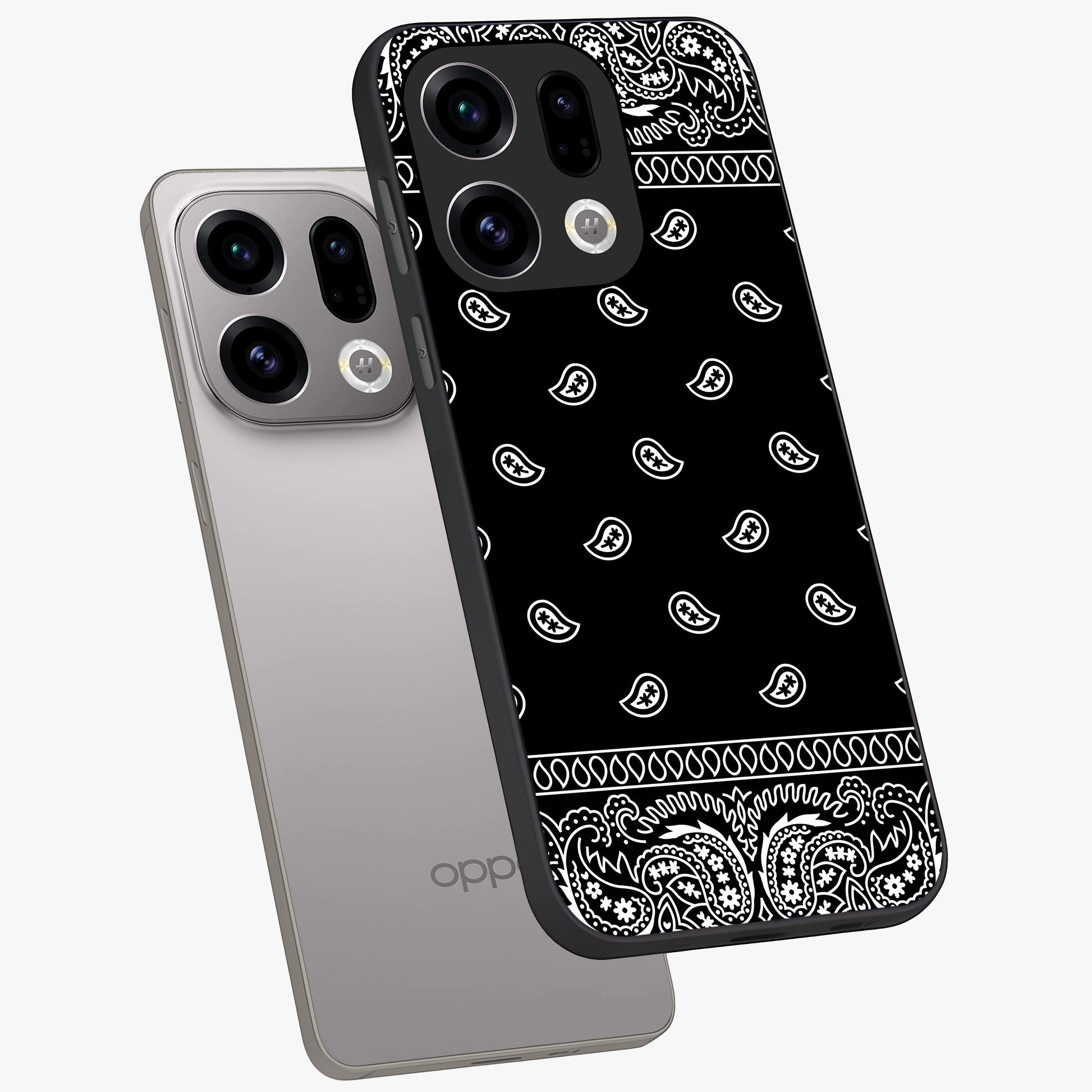 Retro Rebel Threads Glass Case displayed in angled mockup highlighting retro inspired graphic design with rebellious aesthetic.