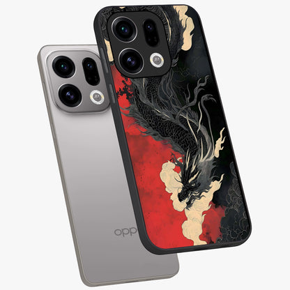 Shadow Dragon Fury Glass Case displayed in angled mockup highlighting powerful dragon illustration with dark fantasy aesthetic.