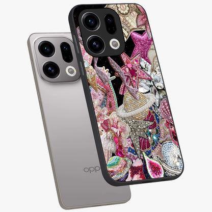 Starlit Jewel Dream Glass Case displayed in angled mockup highlighting glowing celestial jewel design with dreamy aesthetic.