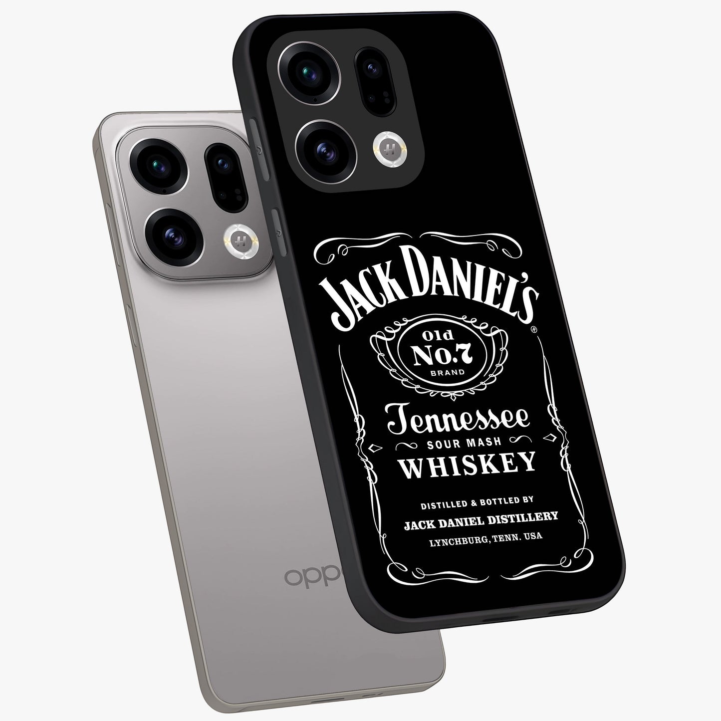 Vintage Whiskey Heritage Glass Case displayed in angled mockup highlighting retro beverage themed design with heritage aesthetic.