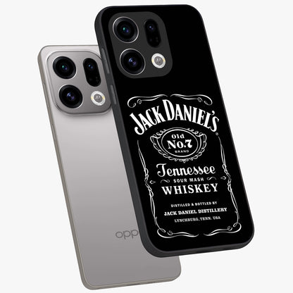 Vintage Whiskey Heritage Glass Case displayed in angled mockup highlighting retro beverage themed design with heritage aesthetic.