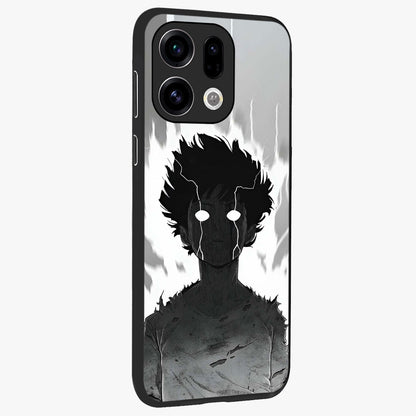 Awakened Inner Rage Glass Case upright view showcasing dramatic artwork with strong expressive aesthetic.