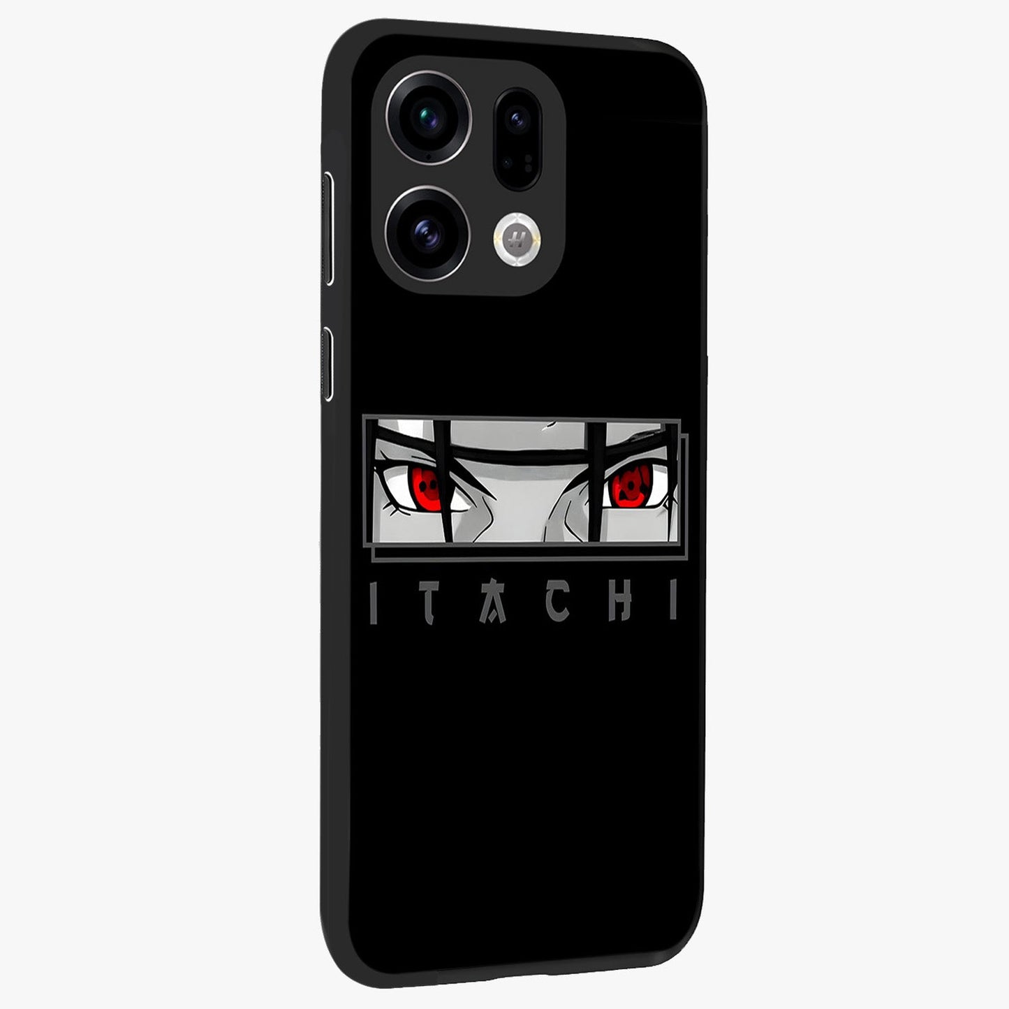 Scarlet Gaze Dominance Glass Case upright view showcasing powerful dramatic artwork with dominant artistic theme.