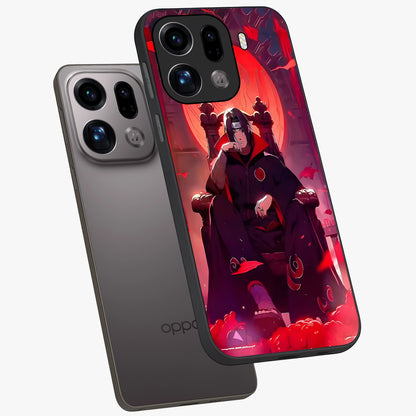 Blood Moon Sovereign Glass Case displayed in angled mockup highlighting dark celestial moon design and dramatic theme.