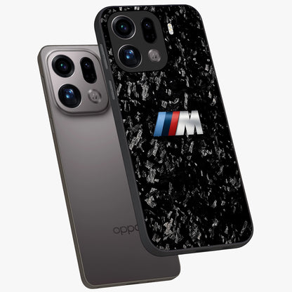 Carbon Speed Mark Glass Case displayed in angled mockup highlighting racing inspired carbon design and sleek aesthetic style.