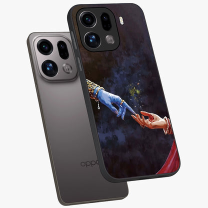 Divine Touch Eternal Glass Case displayed in angled mockup highlighting elegant divine inspired design with calm aesthetic style.