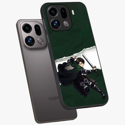 Emerald War Vanguard Glass Case displayed in angled mockup highlighting intense battle inspired design with emerald tone aesthetic.