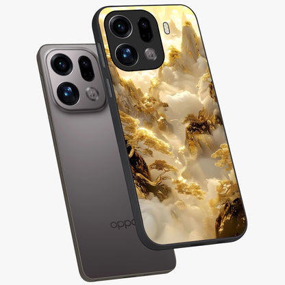 Gates Of Illumination Glass Case displayed in angled mockup highlighting radiant portal inspired design with fantasy aesthetic.
