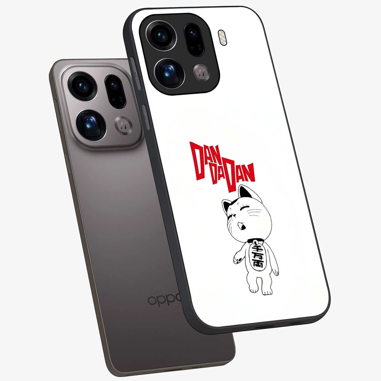 Playful Spirit Charm Glass Case displayed in angled mockup highlighting lively decorative design with playful aesthetic style.